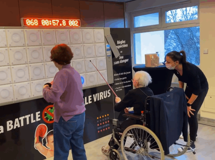Sport-santé adapté en EHPAD
